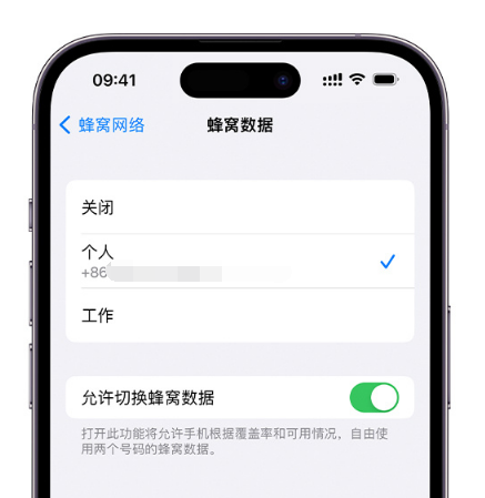 菏泽苹果维修服务分享如何在iPhone上使用双卡 